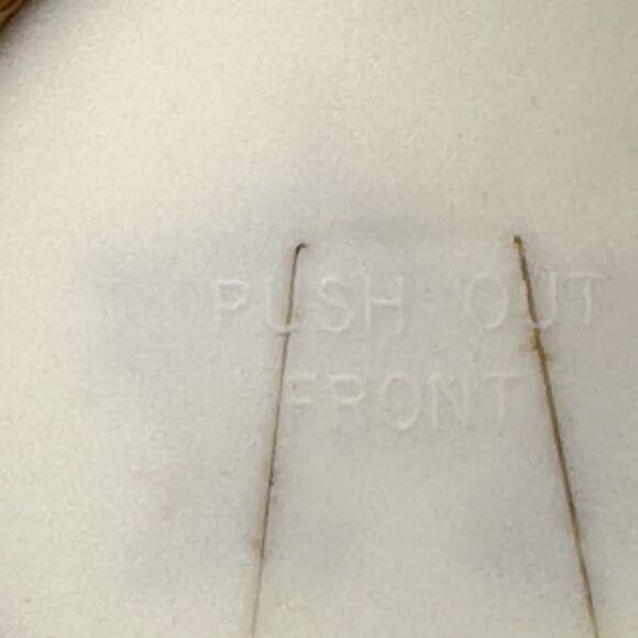 Vtg 3 Framed Cross Stitch Ornaments Fish Angel Manger Cradle Christmas Religous - Picture 14 of 14